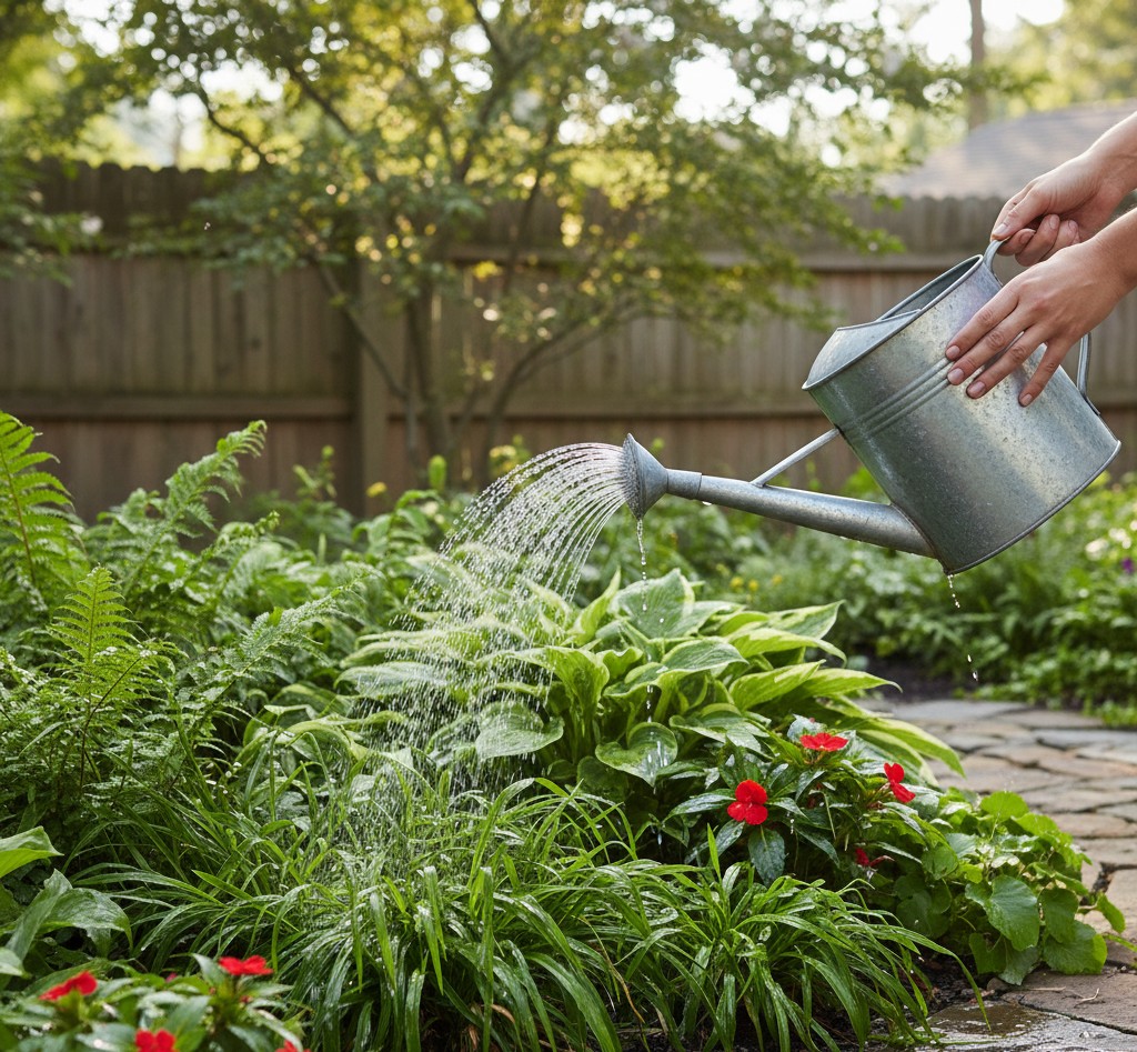 Proper watering techniques